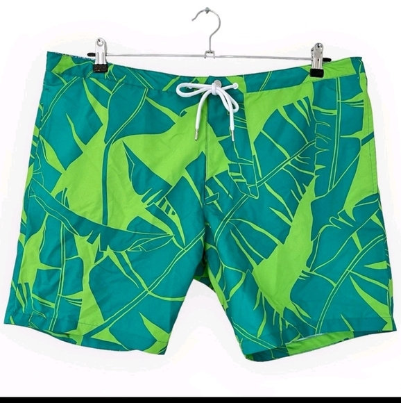 Bonobos Leafy Green Swim Trunks - Picture 1 of 5
